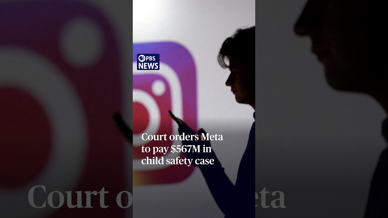 Court orders Meta to pay $567M in child safety case