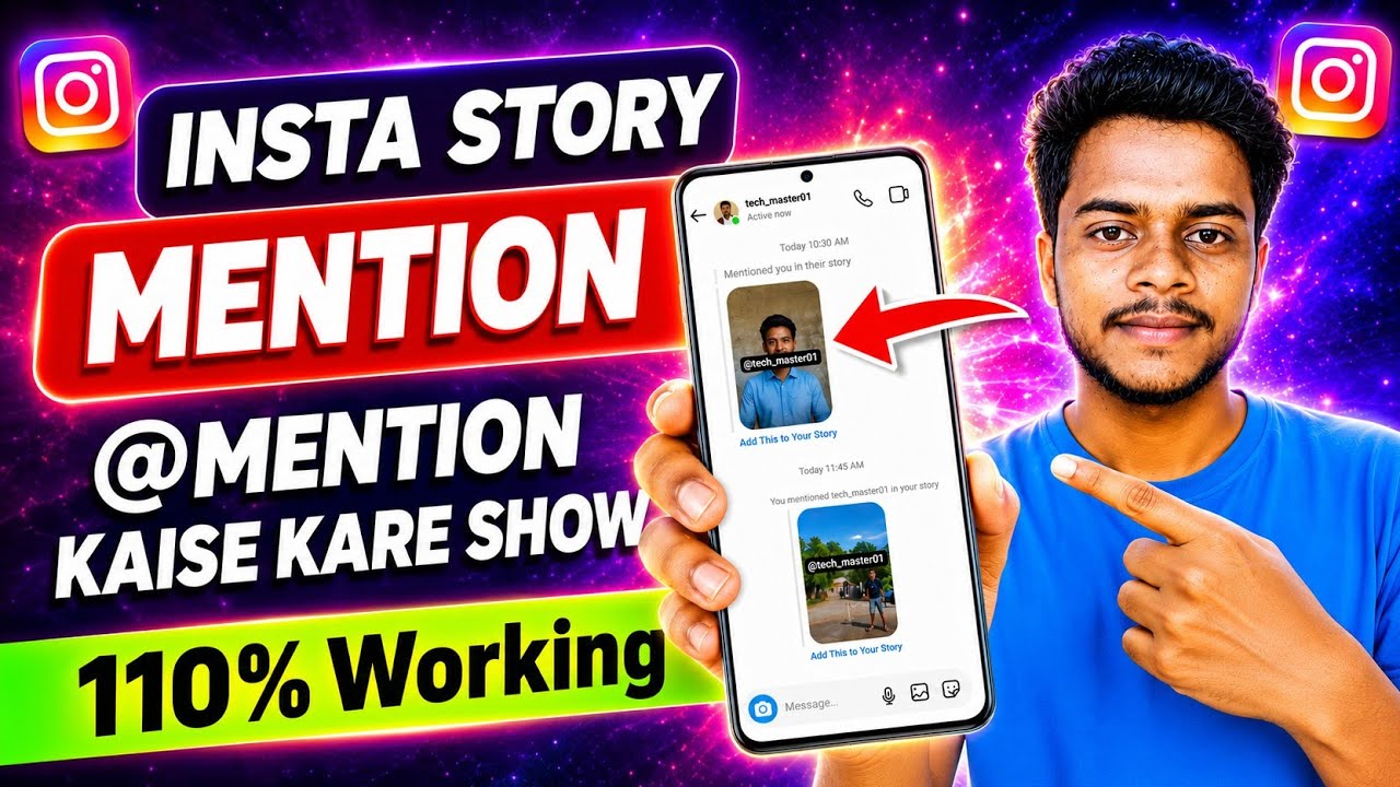 instagram story mention kaise kare | How to Instagram story mention 2026 #tabmanish 