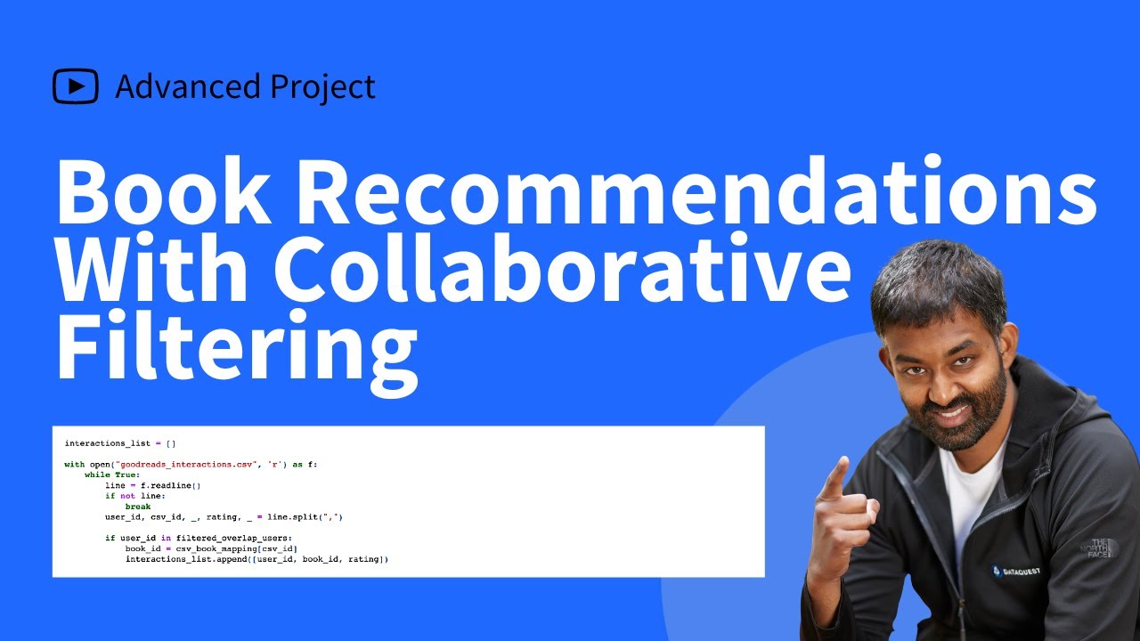 Book Recommendations With Collaborative Filtering and Python [part 2 of 2]