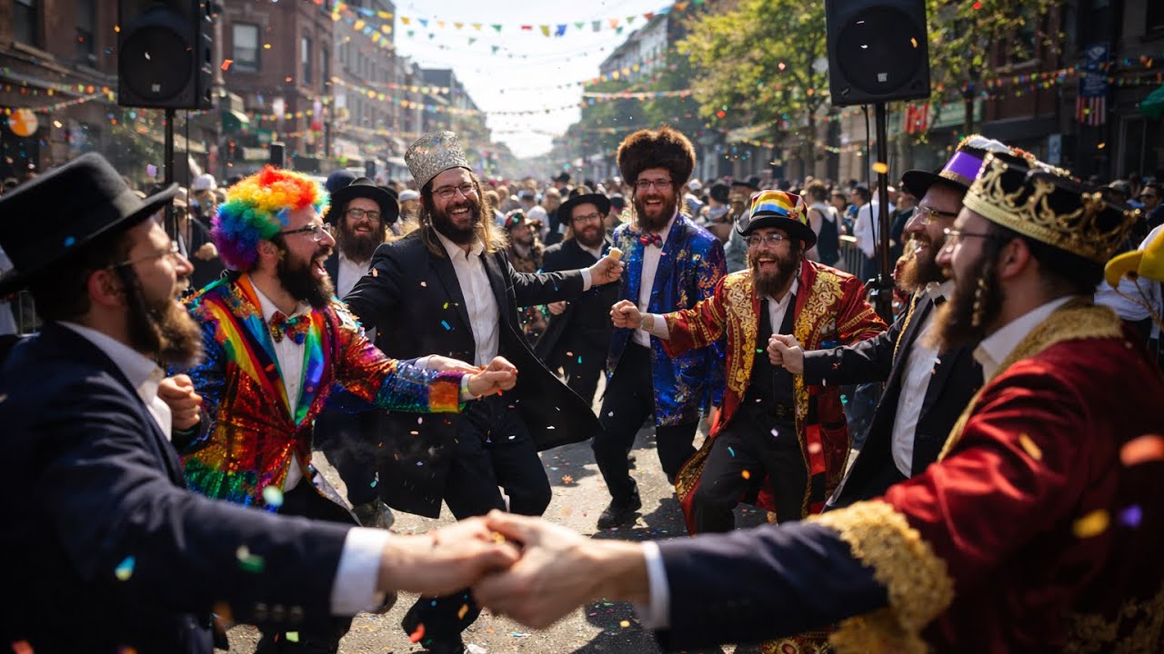 לעבעדיגע חסידישע מוזיק פאר פורים