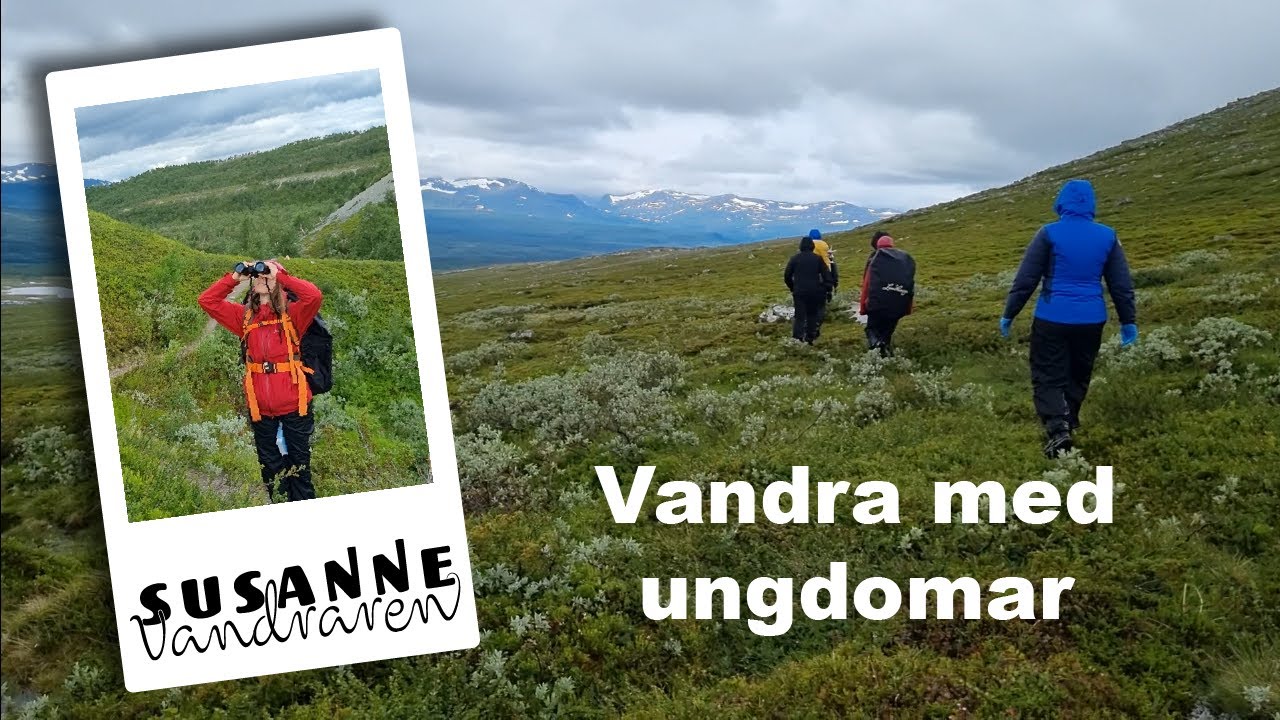 Vandra med ungdomar i Vålådalen