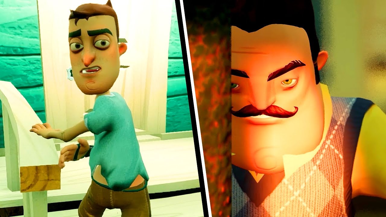 Hello Neighbor - FUGINDO DA CASA DO VIZINHO (Ato 2 Completo)