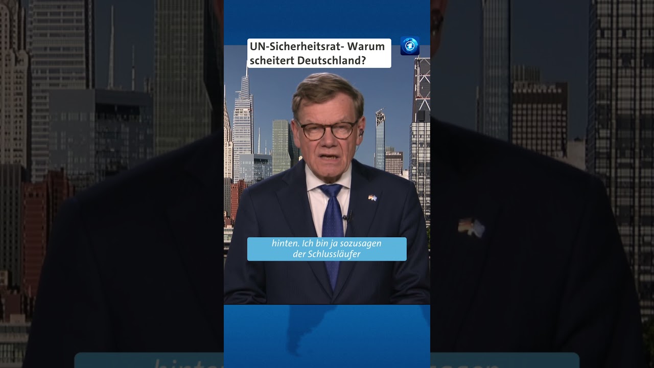 UN-Sicherheitsrat: Wadephul zur gescheiterten deutschen Bewerbung #tagesschau #nachrichten