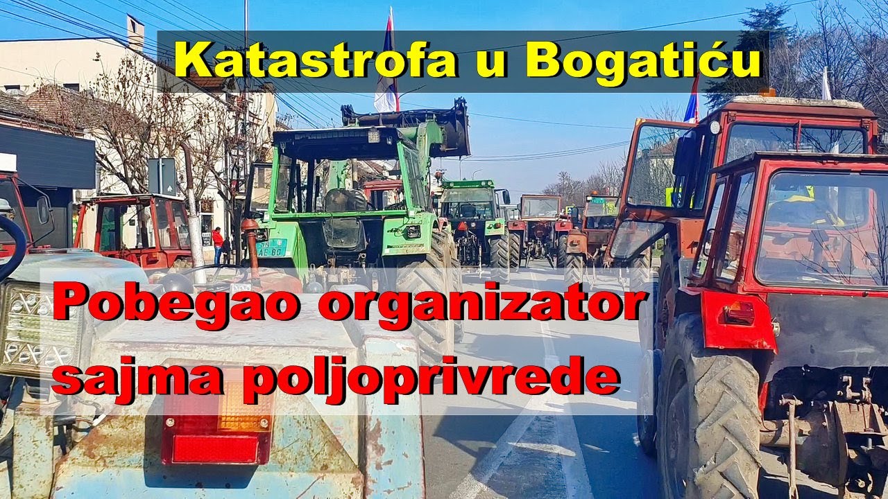 Bogatić ORGANIZATOR sajma poljoprivrede POBEGAO