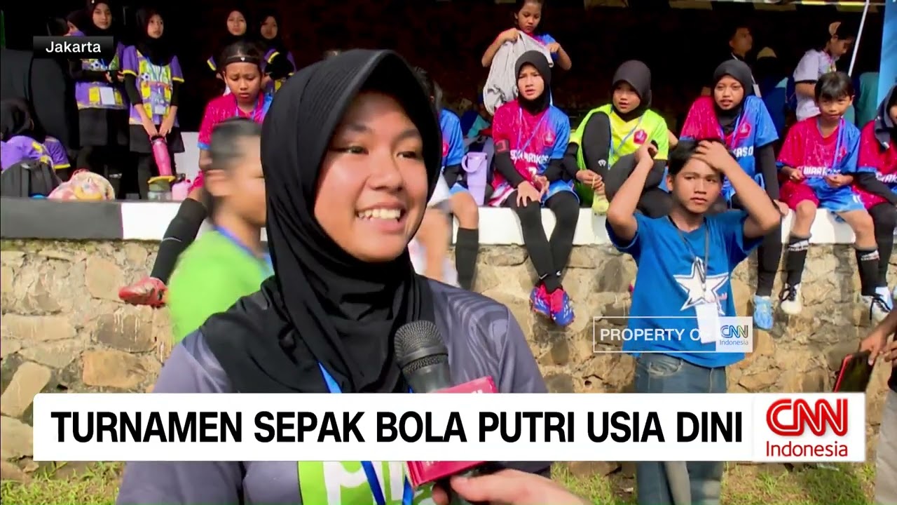 Turnamen Sepak Bola Putri Usia Dini Diikuti Ribuan Peserta