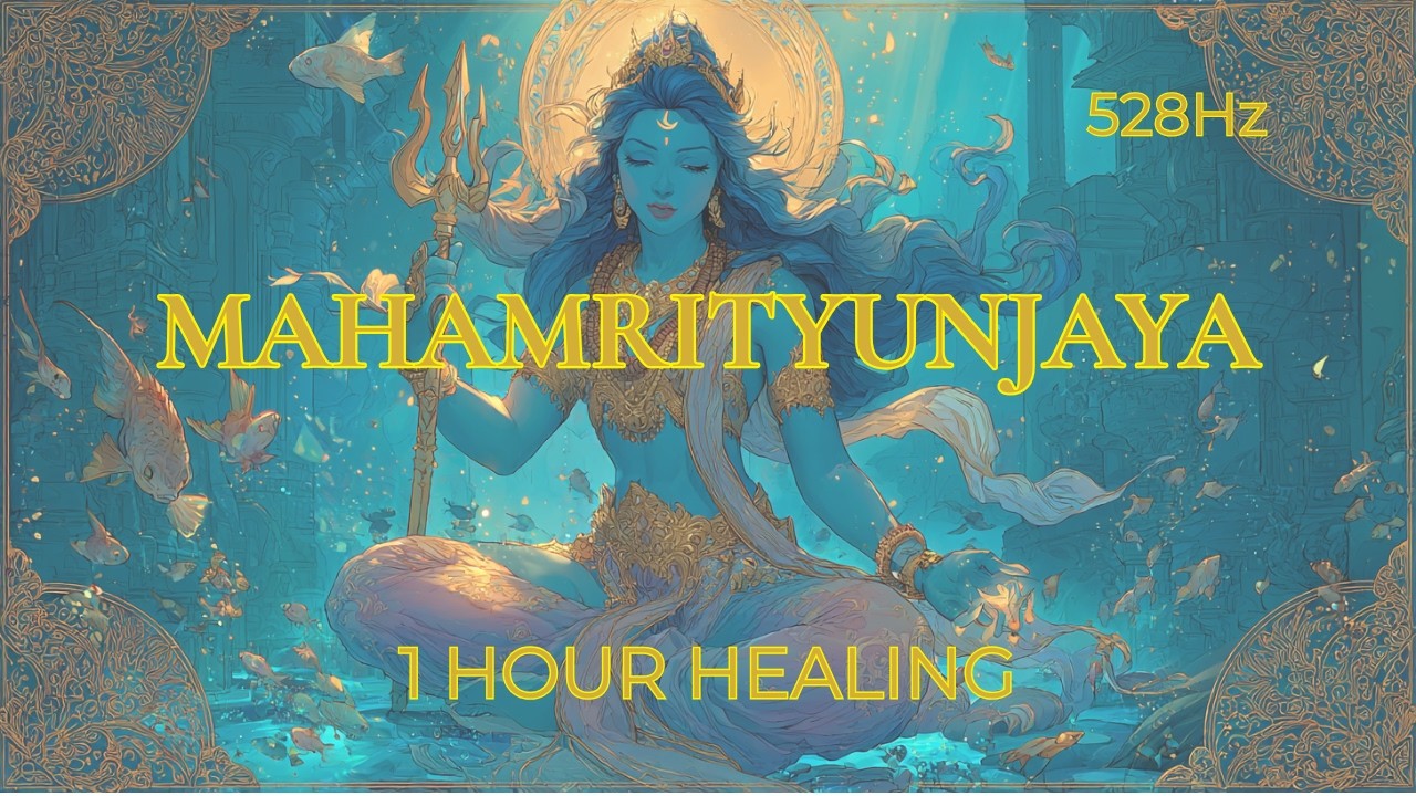 🕉️ MAHAMRITYUNJAYA Mantra | Deep House Healing Meditation (1 Hour Loop)