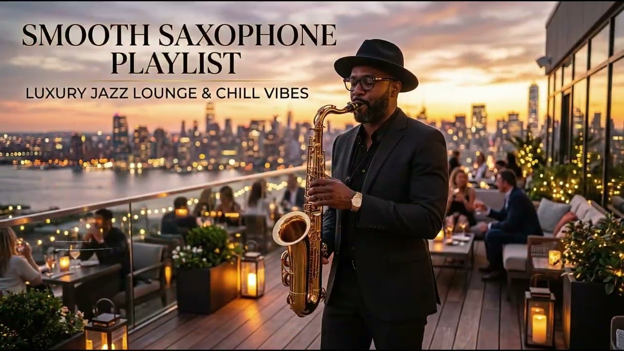 🎷 Smooth Saxophone Dreams | Luxury Jazz Music for Sleep, Study & Quiet Evenings
