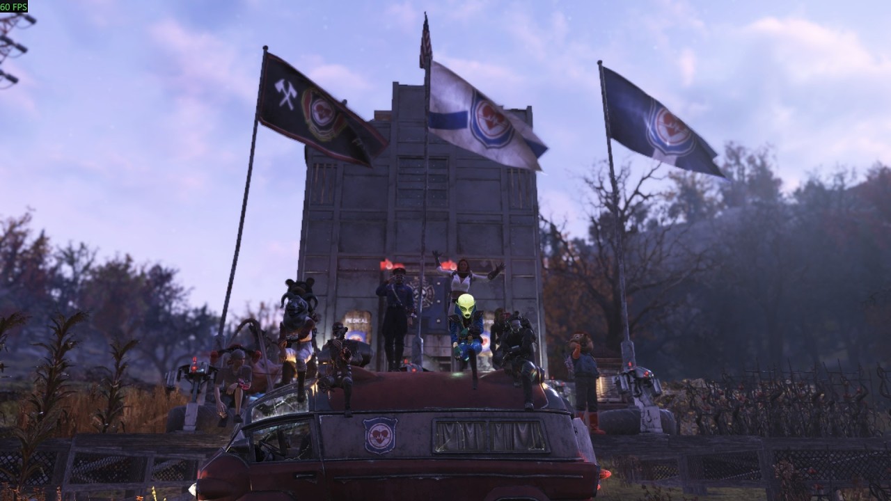 【Fallout 76】#230 フォールアウト76 [PC版] 生放送～生配信208回目！エイリアン襲来イベント【参加型】【おやじチャンネルさんとコラボ配信】
