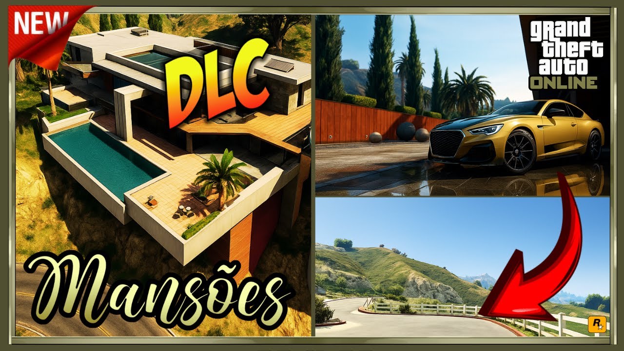 🔥 GTA Online NOVA DLC MANS&Otilde;ES LUXUOSAS! Propriedades e Segredos Revelados! 🏠💰