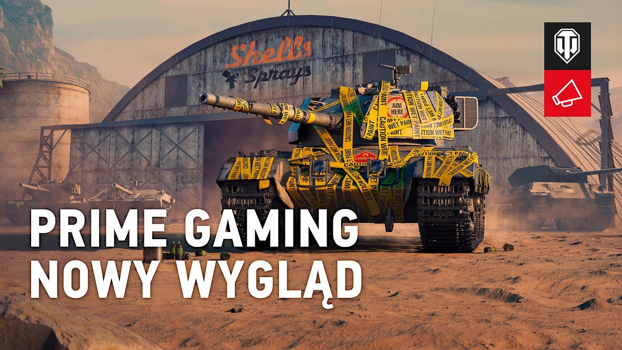 Zdobądźcie nowy wygląd z Prime Gaming! [World of Tanks Polska]