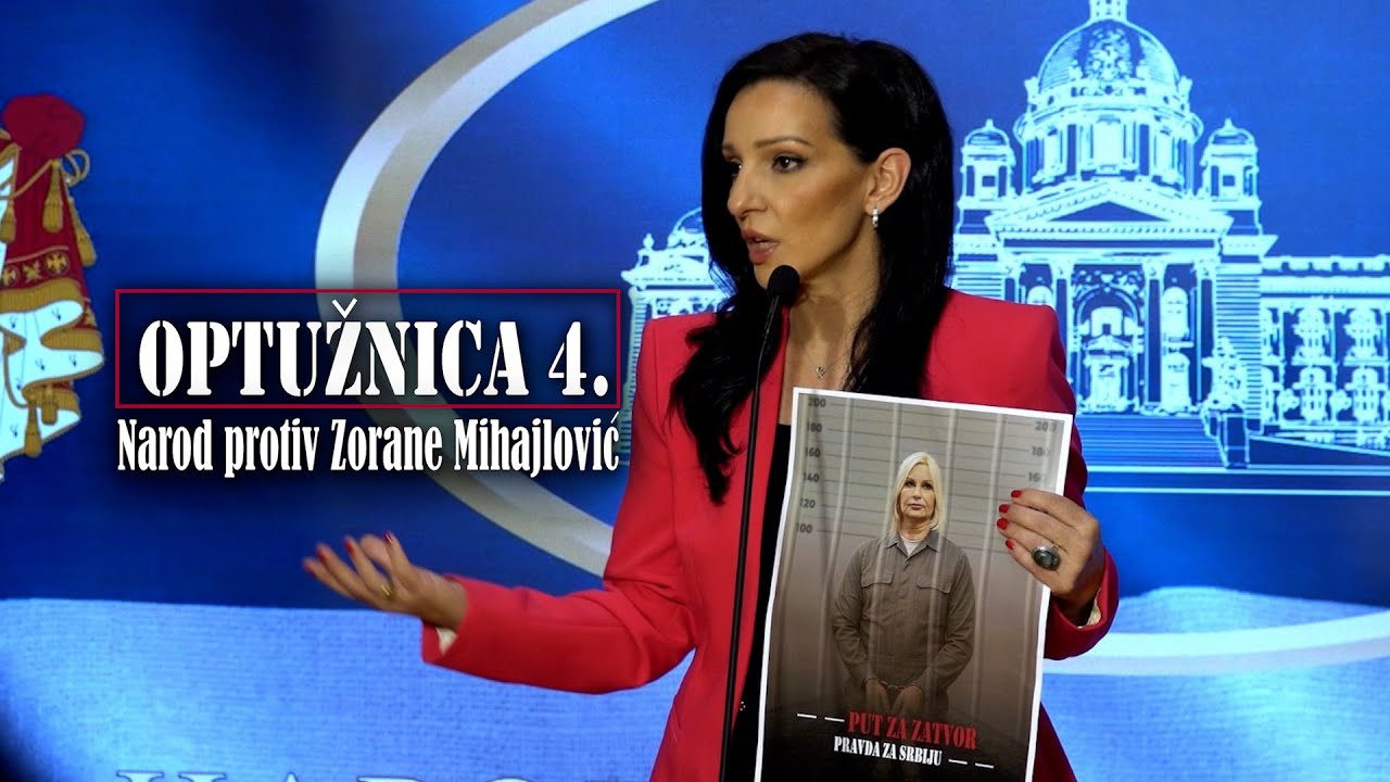 Tepić: OPTUŽNICA 4 - protiv Zorane Mihajlović i kartela braće Vučić