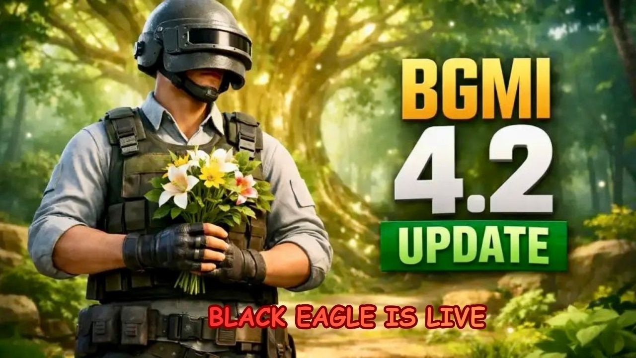 12 hours BGMI 4.2 NEW UPDATE IS HERE!!! 😎- BGMI LIVE🔴 ll@BlackeagleisLIVE