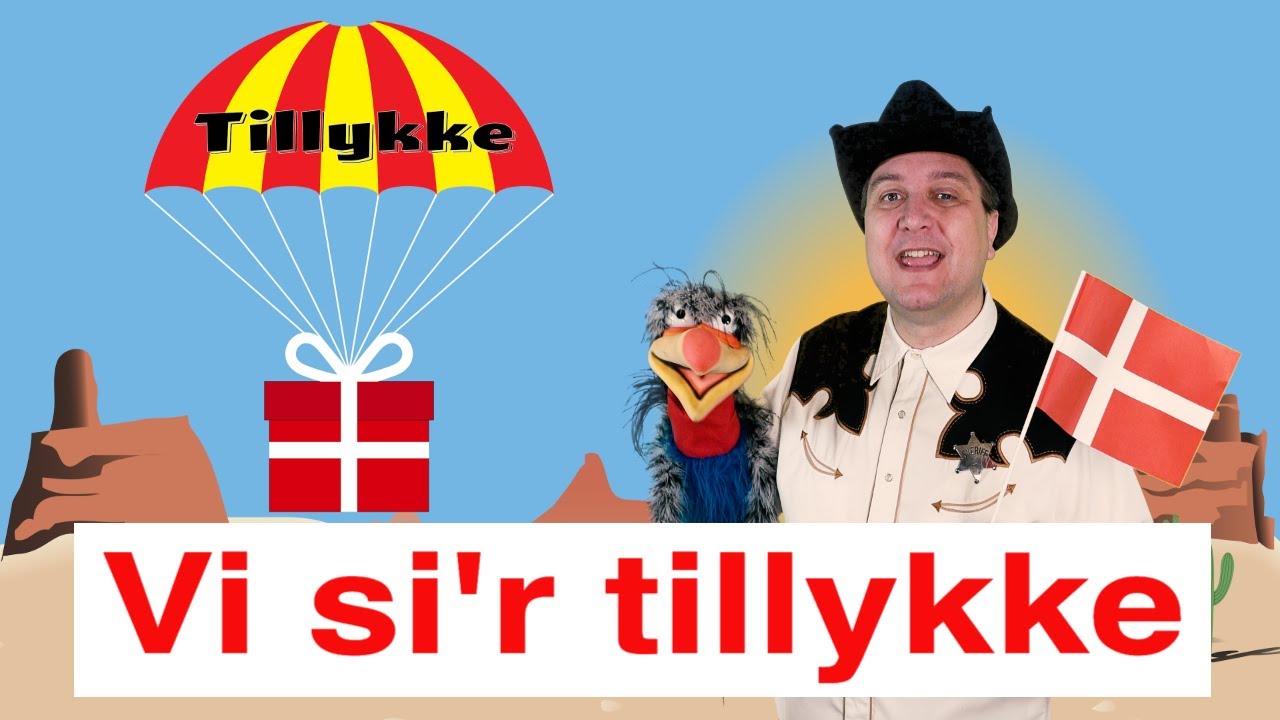 Vi si'r tillykke - Fødselsdagssang | Syng med Sherif Haps