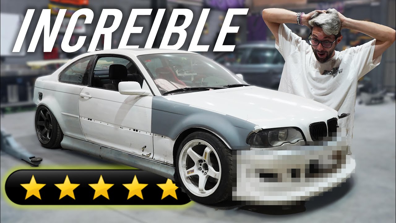 ARRIESGO 400€ EN UN PARACHOQUES ÚNICO PARA MI E46, Y SALE BIEN! 😍 | RATSQUAD