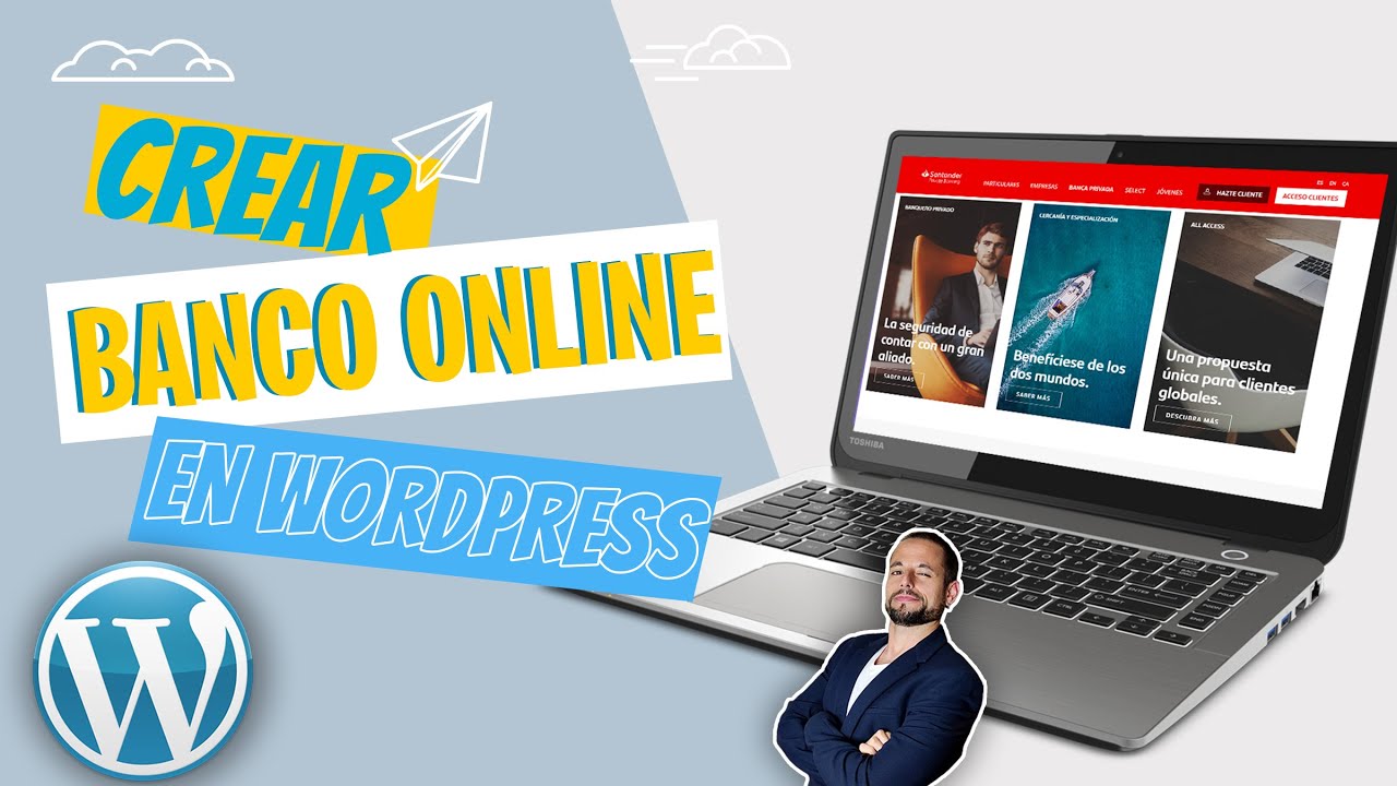 Como hacer una web para un banco en WordPress