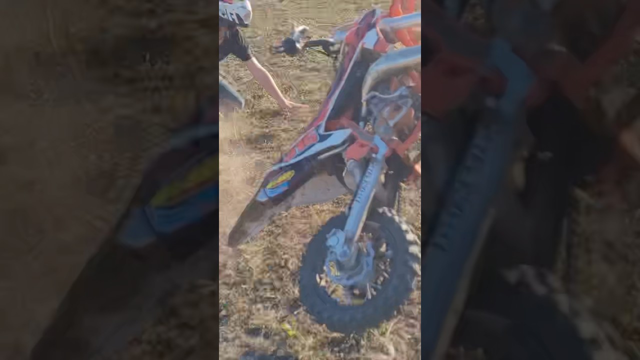 My brother had a BAD wipeout #fail #fails #savage #wreck #ouch #bloopers #funny