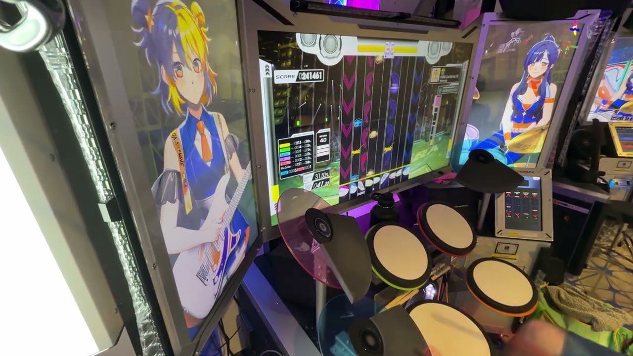 (Gitadora GALAXY WAVE DELTA) HYENA (Live Edit feat. 96) ADV Drum [90.02%]