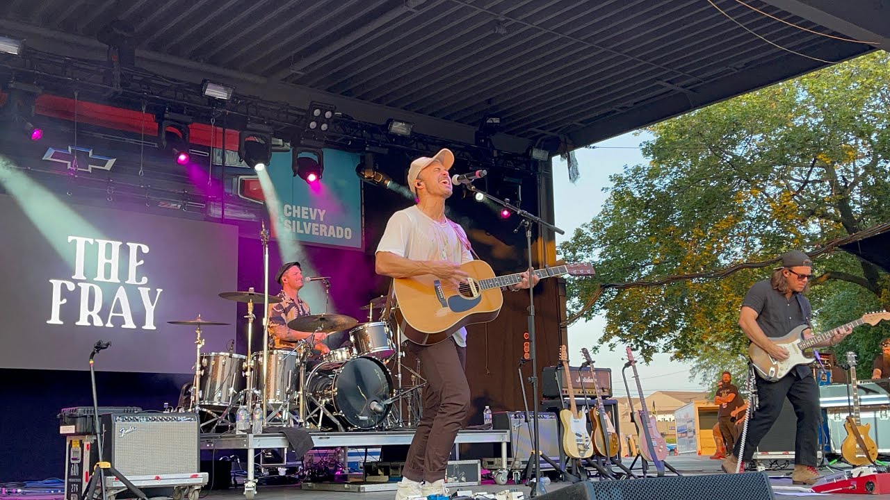 The Fray - Not Now *NEW SONG* (FULL) - New York State Fair - Syracuse, NY - 9/1/23