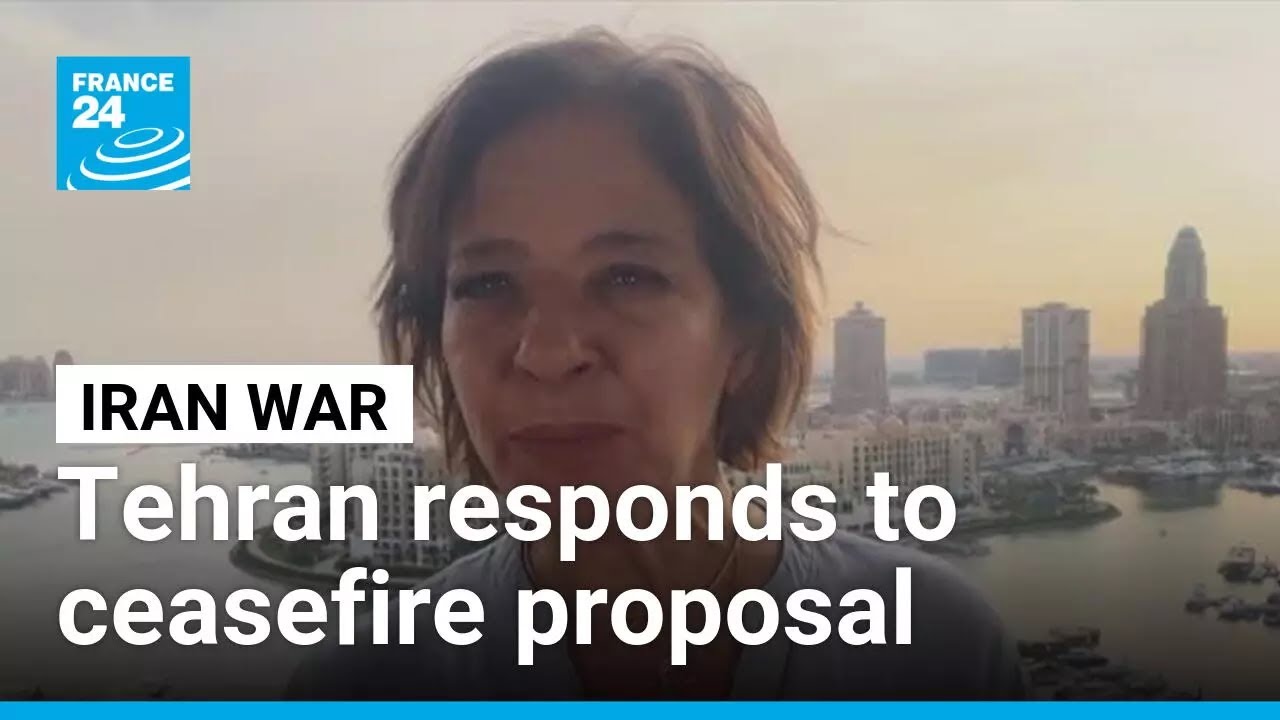 Iran responds to US ceasefire proposal amid cautious talks &bull; FRANCE 24 English