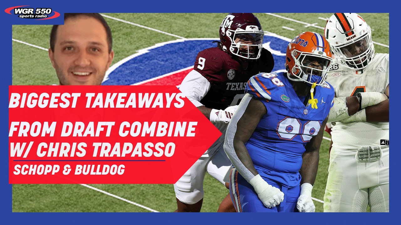 Chris Trapasso’s Defensive Takeaways From the NFL Combine | Schopp & Bulldog