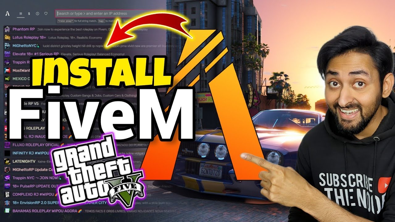 HOW TO DOWNLOAD AND INSTALL FIVEM IN 2024 FOR GTA 5 (ROLEPLAY ON PC) |  GTA 5 Mods 2024 | Hindi/Urdu