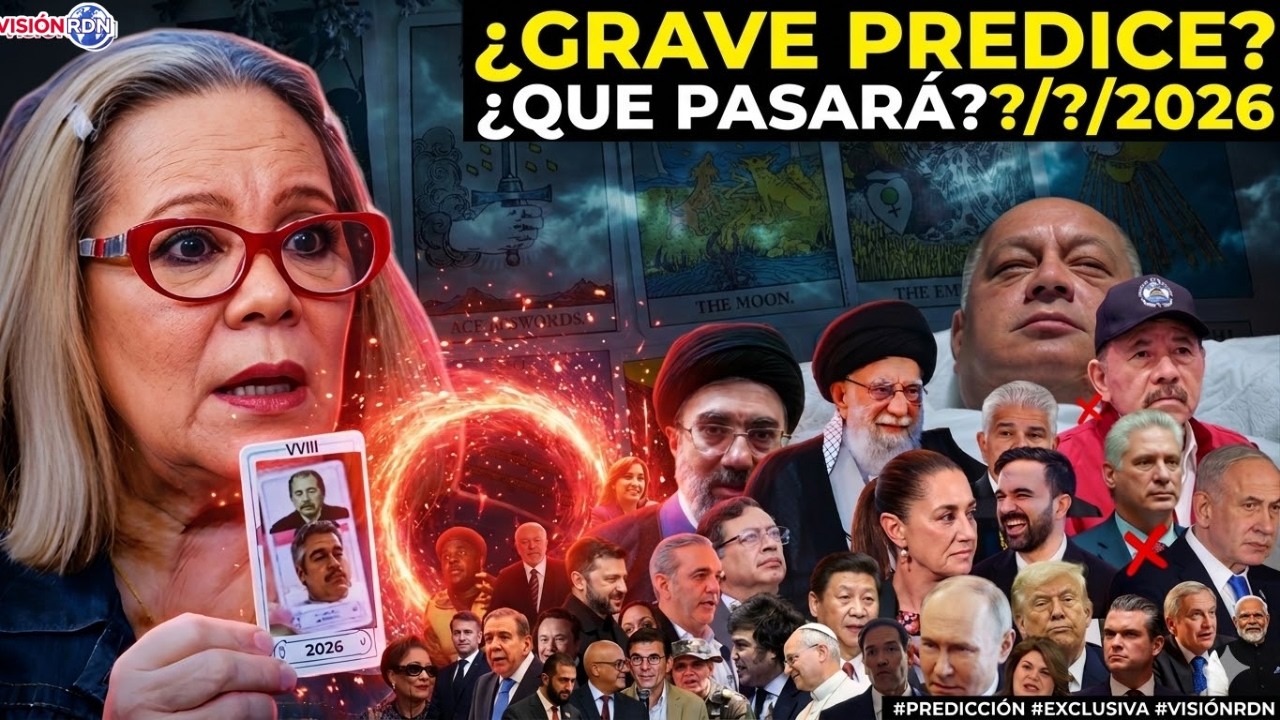 Grave Soraya Vidente PREDICE un Final TRÁGICO para un LÍDER y Alerta MÁXIMA Mundial 2026