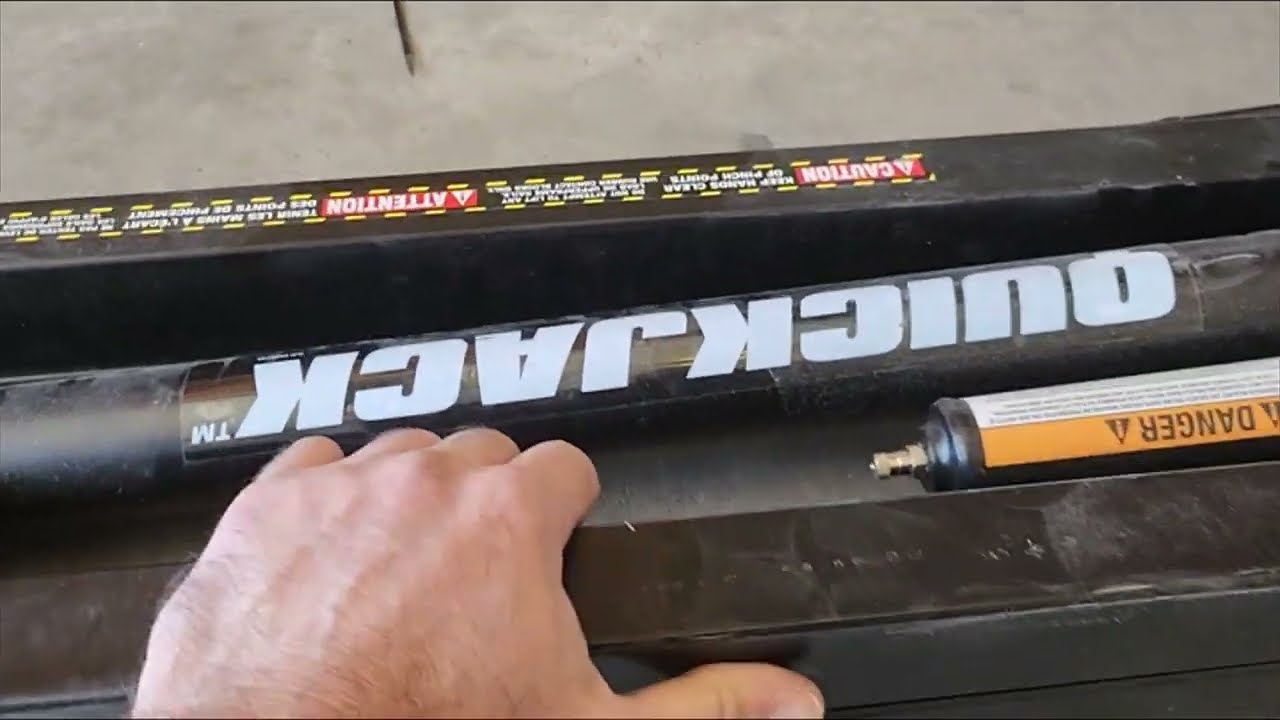 Adding wheels to QuickJack 7000TL so they can be easily move on the ground.
