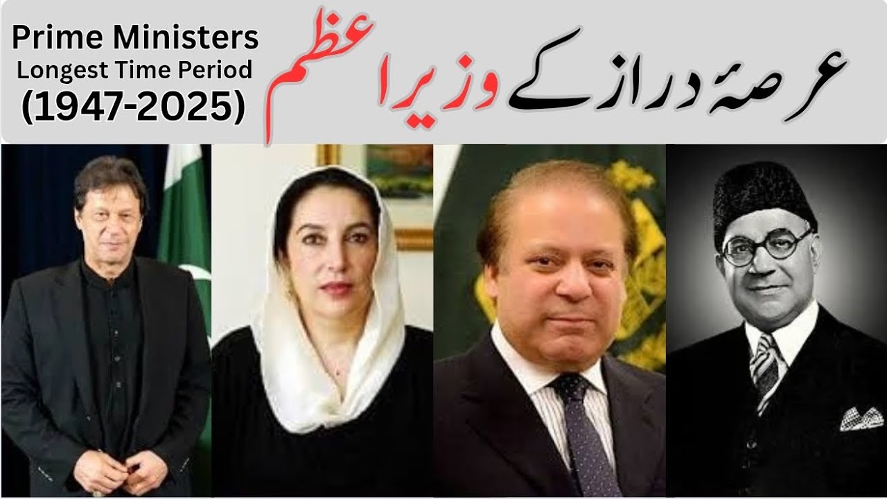 Longest Serving Prime Minister of Pakistan (1947–2025) – Complete Tenure Timeline
