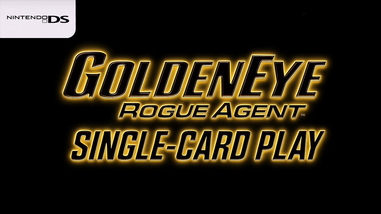 GoldenEye: Rogue Agent - Single-Card Play (Nintendo DS Multiplayer Gameplay)