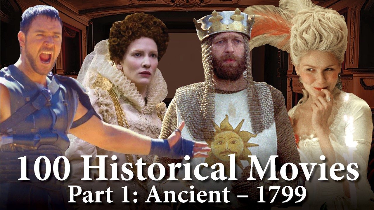 Podr&oacute;ż w czasie ze 100 filmami historycznymi | Część 1: Starożytność &ndash; 1799