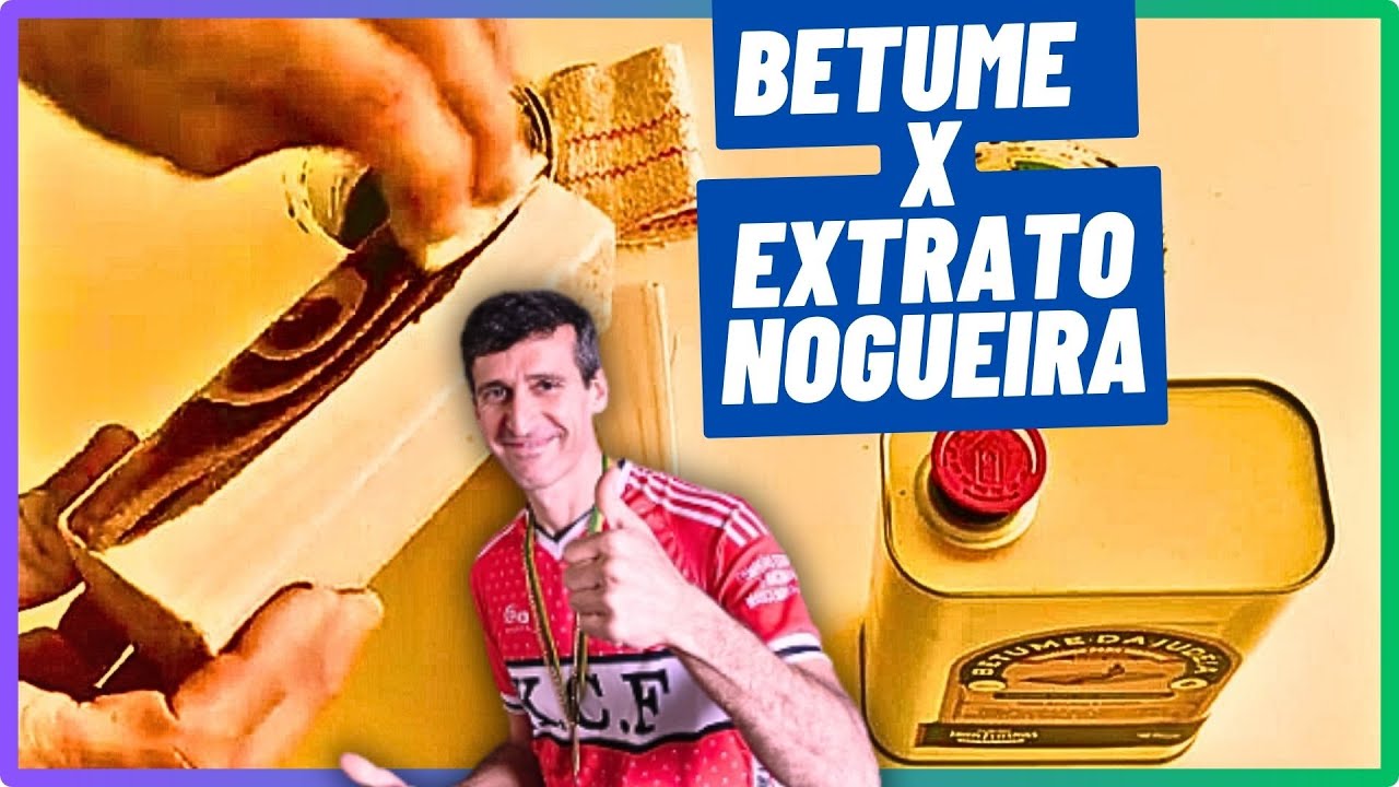 Como ESCURECER MADEIRA - EXTRATO DE NOGUEIRA | BETUME NA MADEIRA