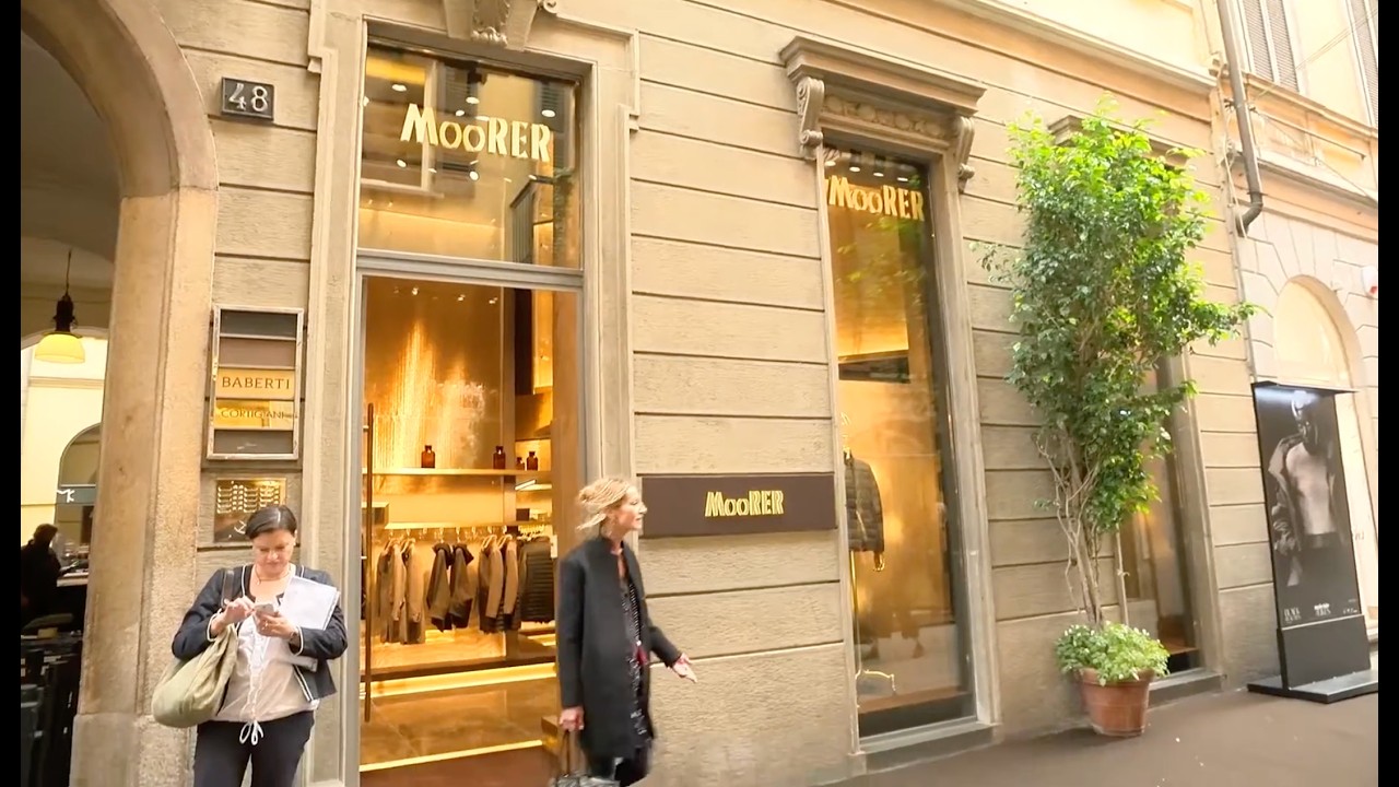 MOORER. Moreno Maccincani. Via della Spiga Milano #moorer
