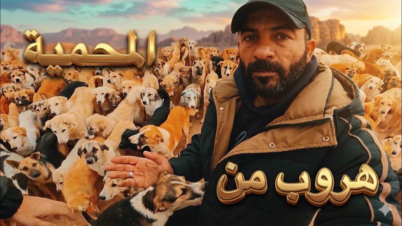 محمية الكلاب السائبه هروب الكلاب من الجوعStray Dog Sanctuary #ضرغام_هادي 