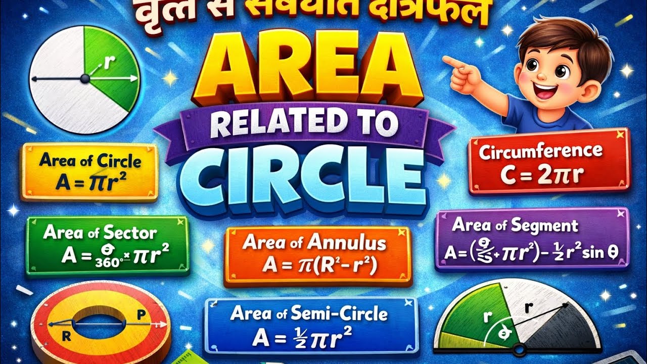 Area related to circle chapter -11 full chapter in one video with full concepts 🙏🙏🙏