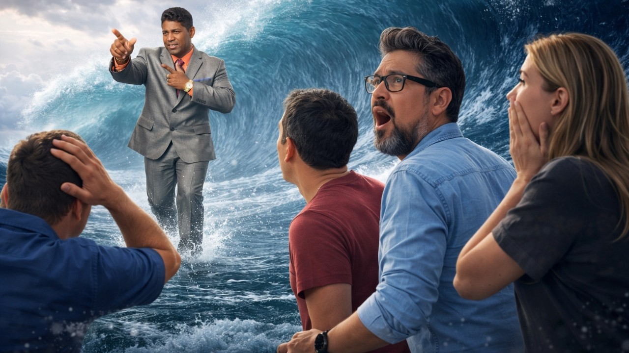 José Ovalle camina sobre el agua y el delirio de creerse superior a Jesús