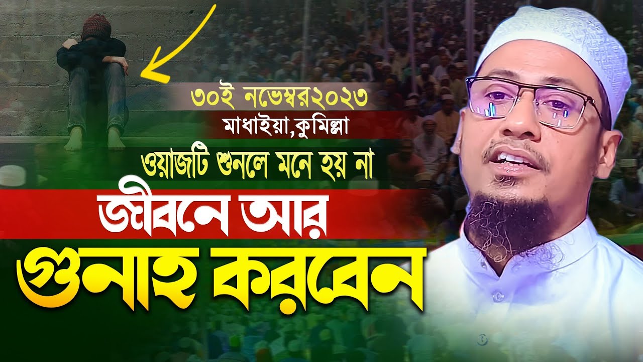 ওয়াজ-টি শুনলে জীবনে আর গুনাহ করবেন না❓ আনিসুর রহমান আশরাফী