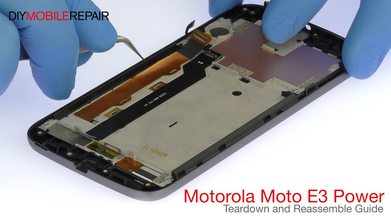 Motorola Moto E3 Power Teardown and Reassemble Guide - DIYMobileRepair