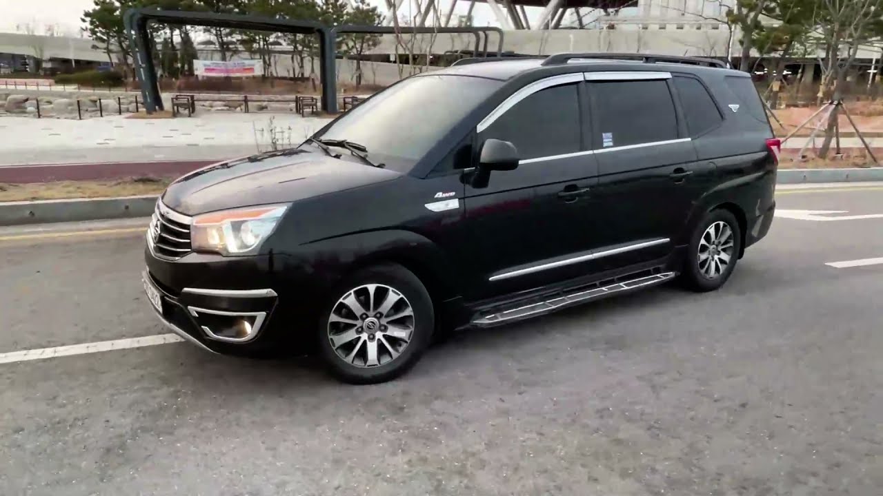 2017 SSANGYONG KORANDO TURISMO  4WD
