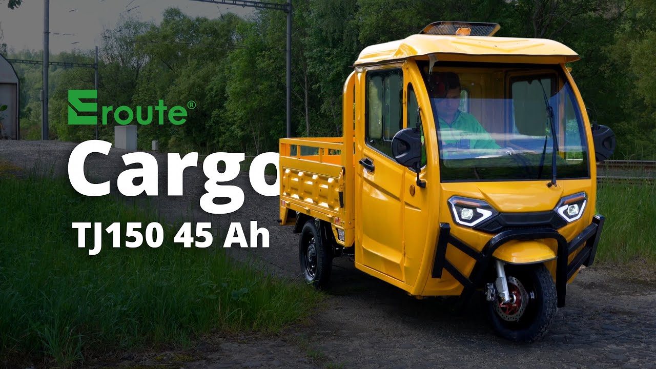Vezet&eacute;s jogos&iacute;tv&aacute;ny n&eacute;lk&uuml;l? | Eroute Cargo TJ150 elektromos teherhord&oacute; tricikli