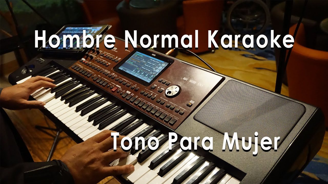 Hombre normal Karaoke tono para mujer