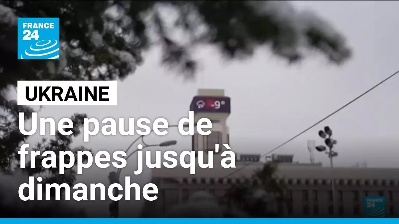 Le Kremlin affirme avoir accepté une pause sur les frappes contre Kiev jusqu'à dimanche