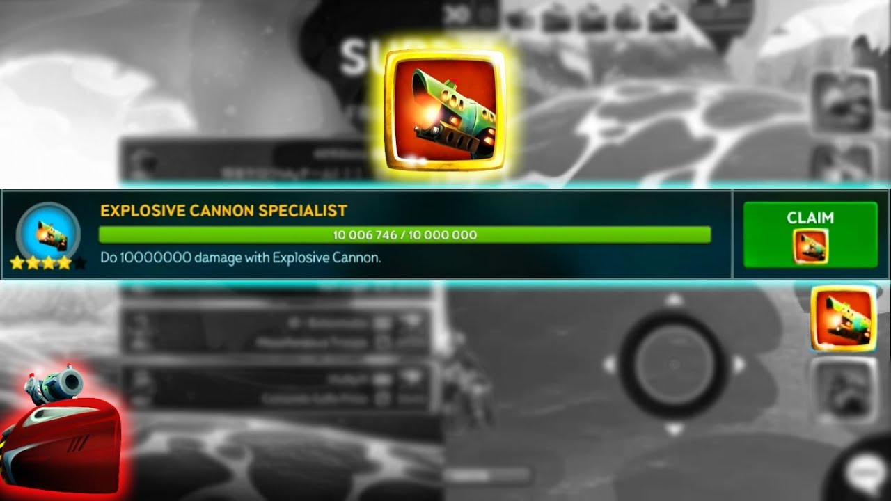 Battle Bay #150 - Got it! Legendary Explosive canon from Achievement | 4th F2P LEGENDARY WEAPON
