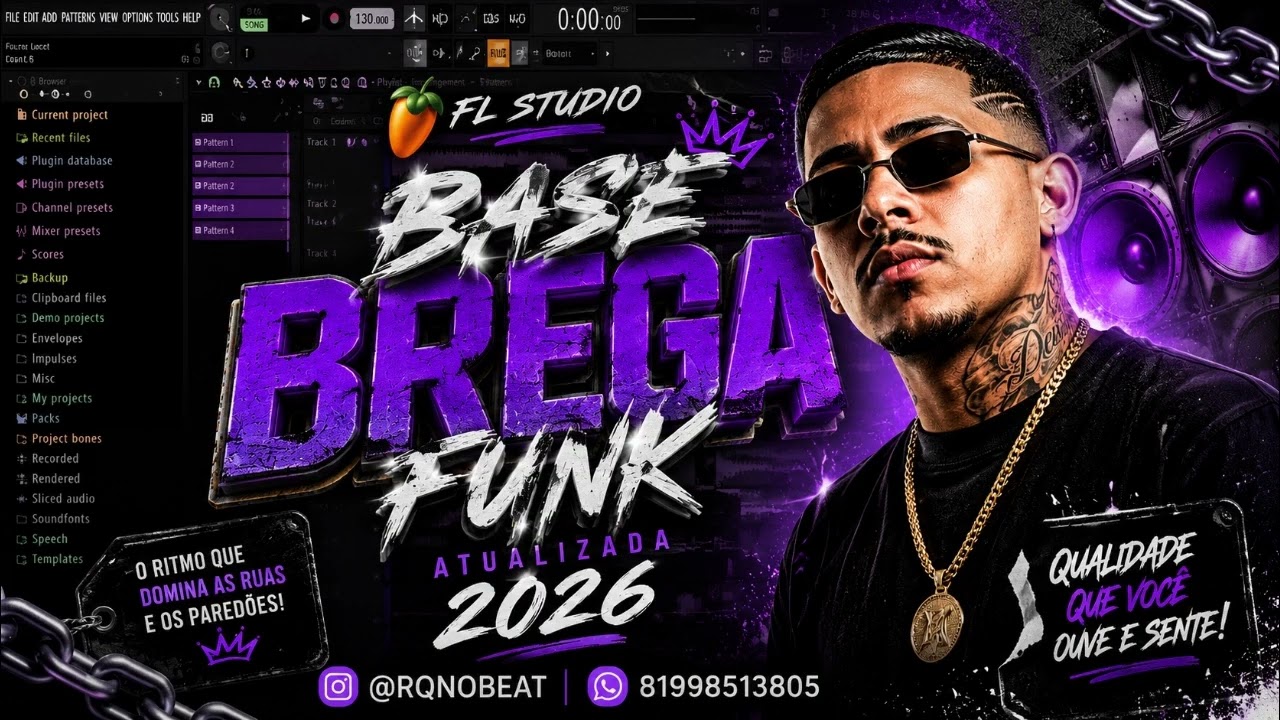 FREE BASE BREGA FUNK USO LIVRE 2026 - RQ NO BEAT