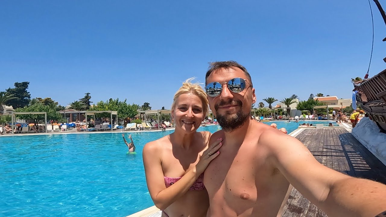 Wakacje 2023  Kipriotis Village Psalidi#greece #grecja #kos #holiday #dji #droneview