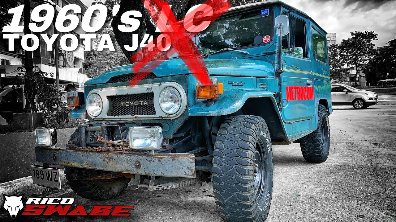 1960s TOYOTA LAND CRUISER J40 | 2ND GEN - Philippines