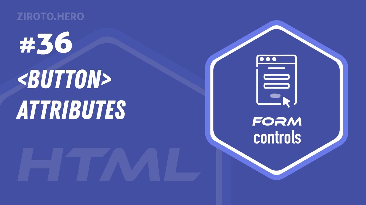 Master HTML in Darija Arabic#36 button attributes summary & 