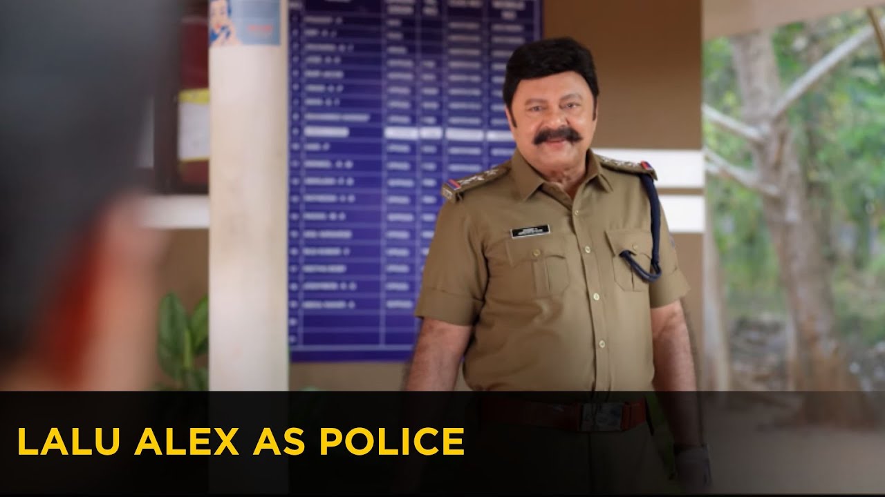 Lalu Alex as police | Nadanna Sambhavam | Biju Menon | manoramaMAX