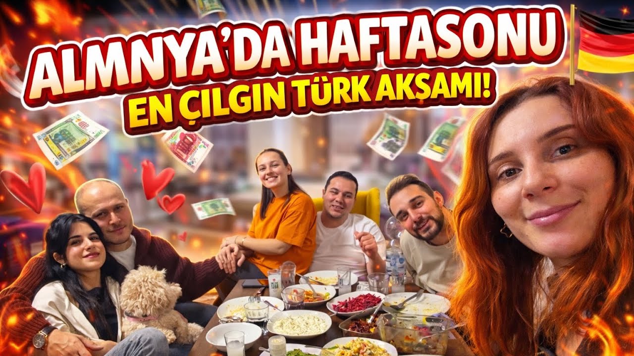 Berlin’de Soğuk Bir Hafta Sonu ❄️ | İş, Dip Köşe Temizlik 🧹, Dost Sofrası 🍽️ & Evde Dinlenme