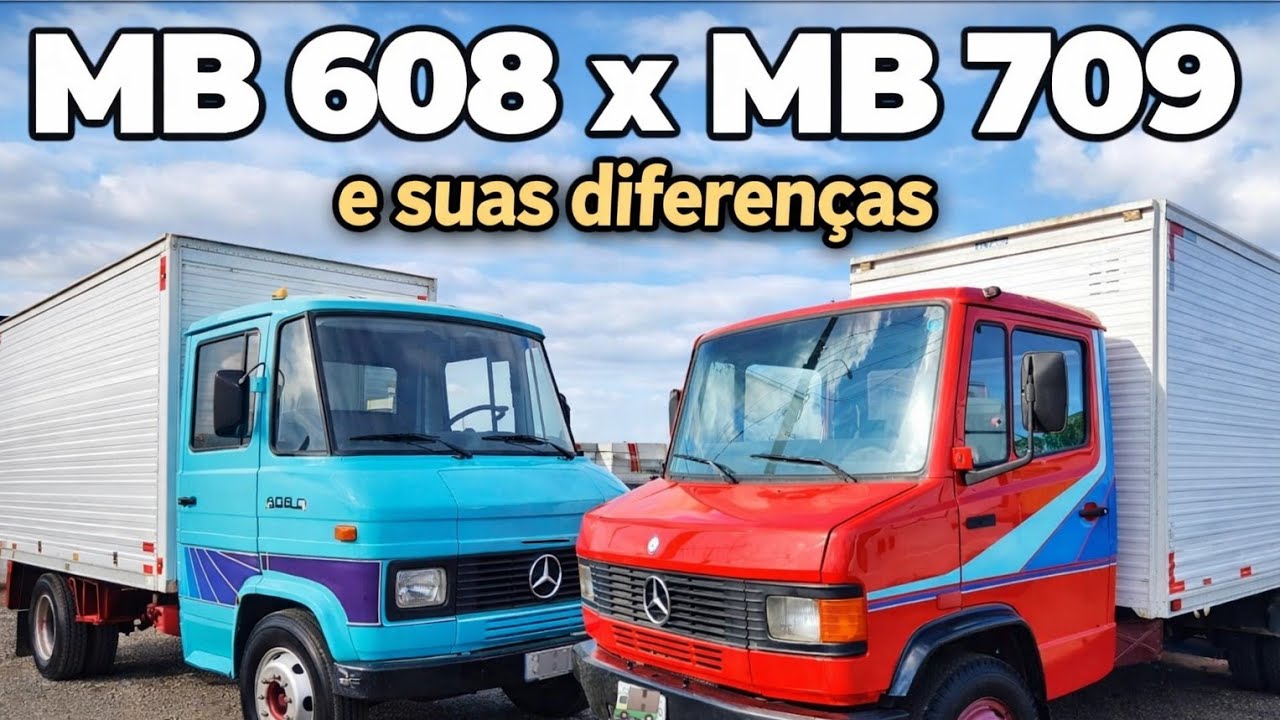 Mercedinha 608 x 709 e suas diferenças
