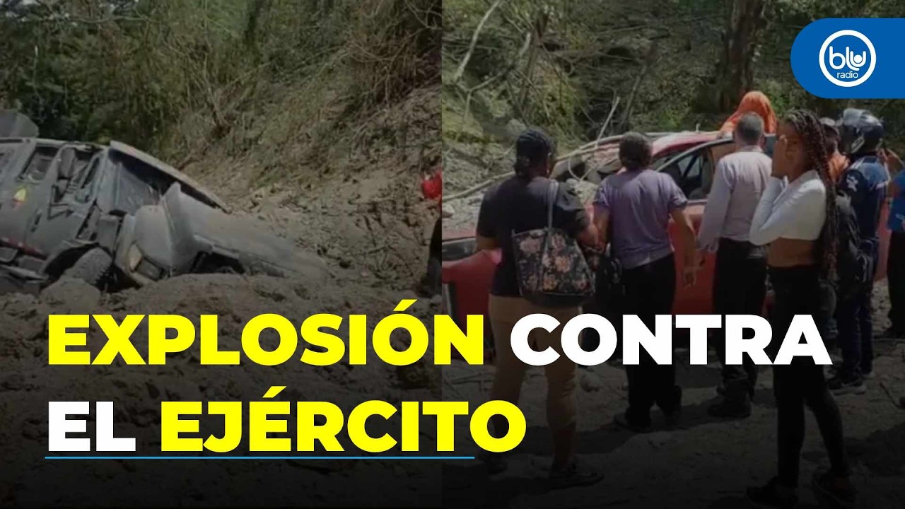 Atentado contra vehículo blindado en la vía Panamericana deja cuatro militares heridos